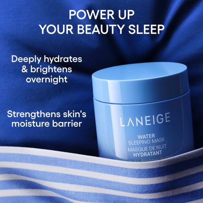 LANEIGE Water Sleeping Mask: Brightening Overnight Korean Sleeping Mask for Deep Hydration - PrimeBioHealth - canada supplements