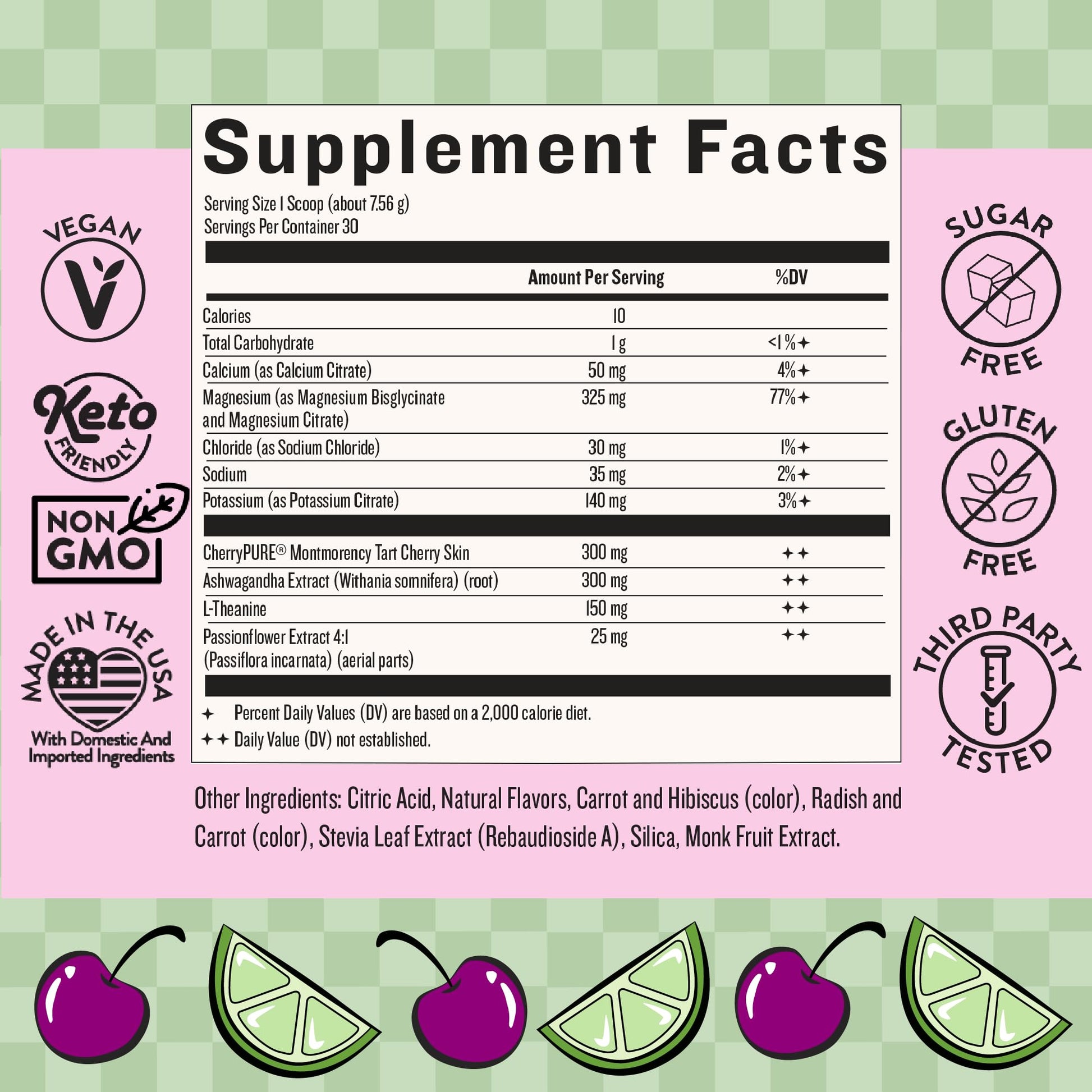 Legendairy Milk She’s Sleepy™ – Cherry Limeade – Nightly Sleep Aid, Sugar Free Drink Mix with Magnesium Glycinate & Ashwagandha - PrimeBioHealth - canada supplements