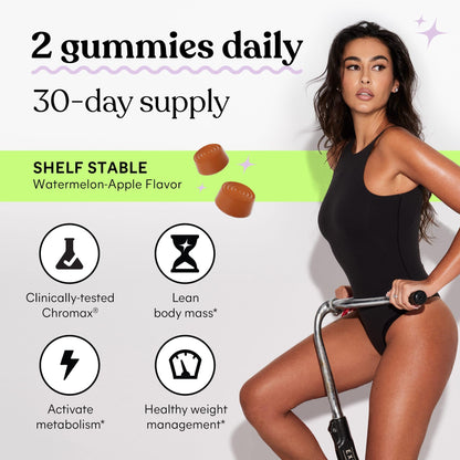 Lemme Tone Metabolism Gummies, Apple Cider Vinegar, Clinically Studied Chromium, B12, Ginger Root Extract, Promote Lean Body Mass - PrimeBioHealth - canada supplements
