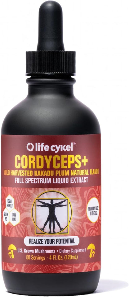 Life Cykel 4 Fl oz (Cordyceps+Reishi+ Lion's Mane) Bundle - PrimeBioHealth - canada supplements