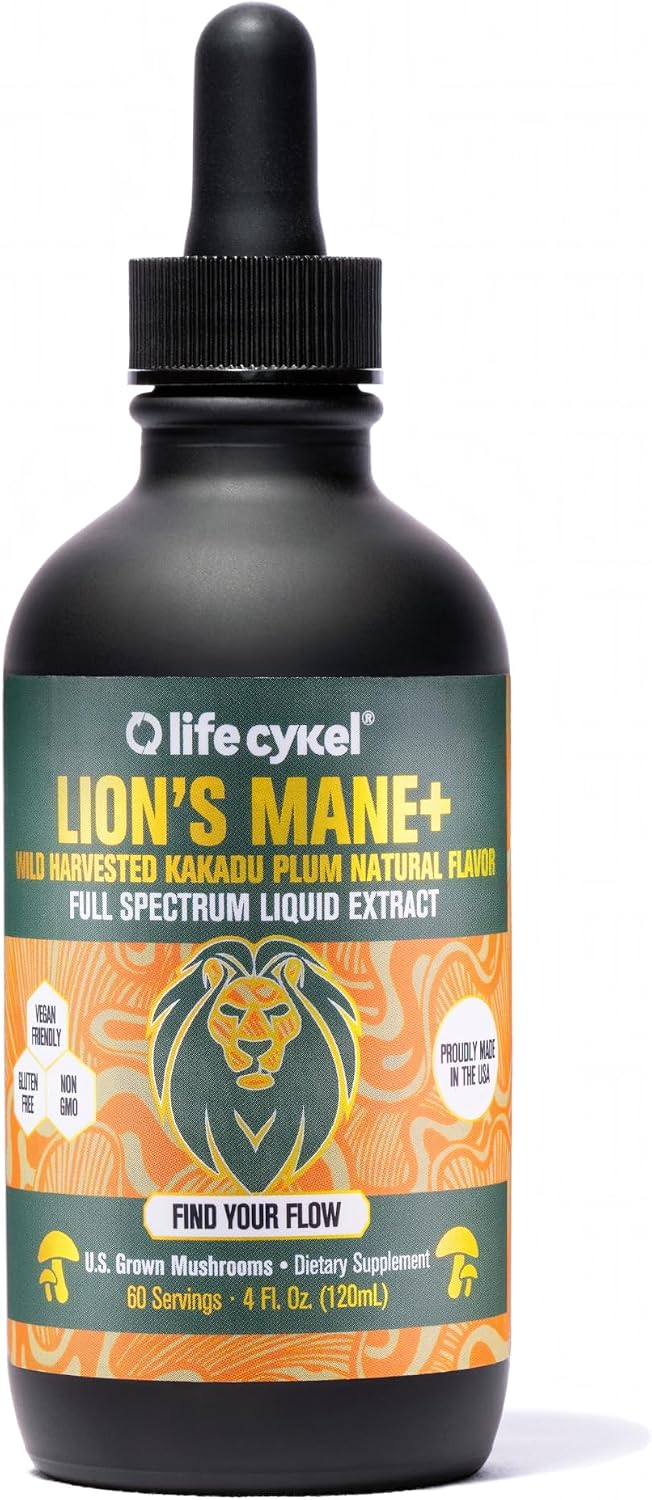 Life Cykel 4 Fl oz (Cordyceps+Reishi+ Lion's Mane) Bundle - PrimeBioHealth - canada supplements