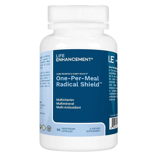 Life Enhancement One-Per-Meal Radical Shield - Multi-Antioxidant, Multivitamin and Multimineral Supplement - 84 Servings - PrimeBioHealth - canada supplements