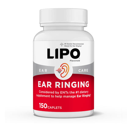 Lipo-Flavonoid Ear Ringing - Doctor-Recommended for Ringing Ears - Clinically Proven Lemon Bioflavonoid Complex with Vitamins C, B1, B2, B6, B12 - PrimeBioHealth - canada supplements