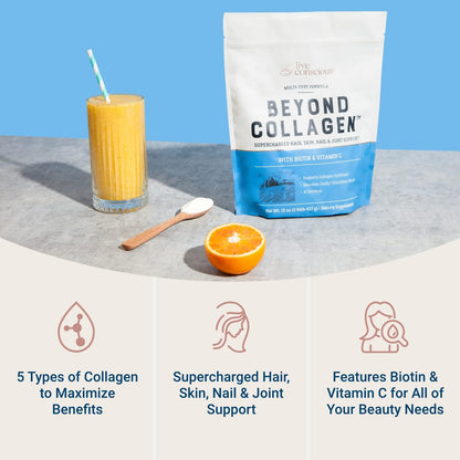Live Conscious Beyond Collagen Powder & Beyond Hormone | Hair, Skin, Nail, and Joint Support + Promotes Healthy Estrogen Balance for Women - PrimeBioHealth - canada supplements