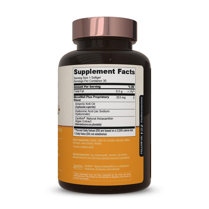 Live Conscious Glucosamine Chondroitin with MSM, Hyaluronic Acid, and More - MoveWell Joint Health Supplement - PrimeBioHealth - canada supplements