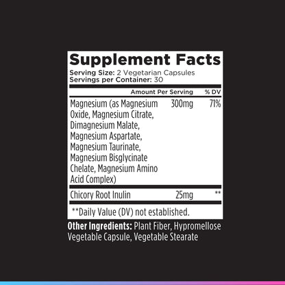Livingood Daily Magnesium Supplement with Magnesium Glycinate, Citrate, Malate, Oxide, Aspartate, Amino Acid Complex and Chicory Root for Heart Health - PrimeBioHealth - canada supplements