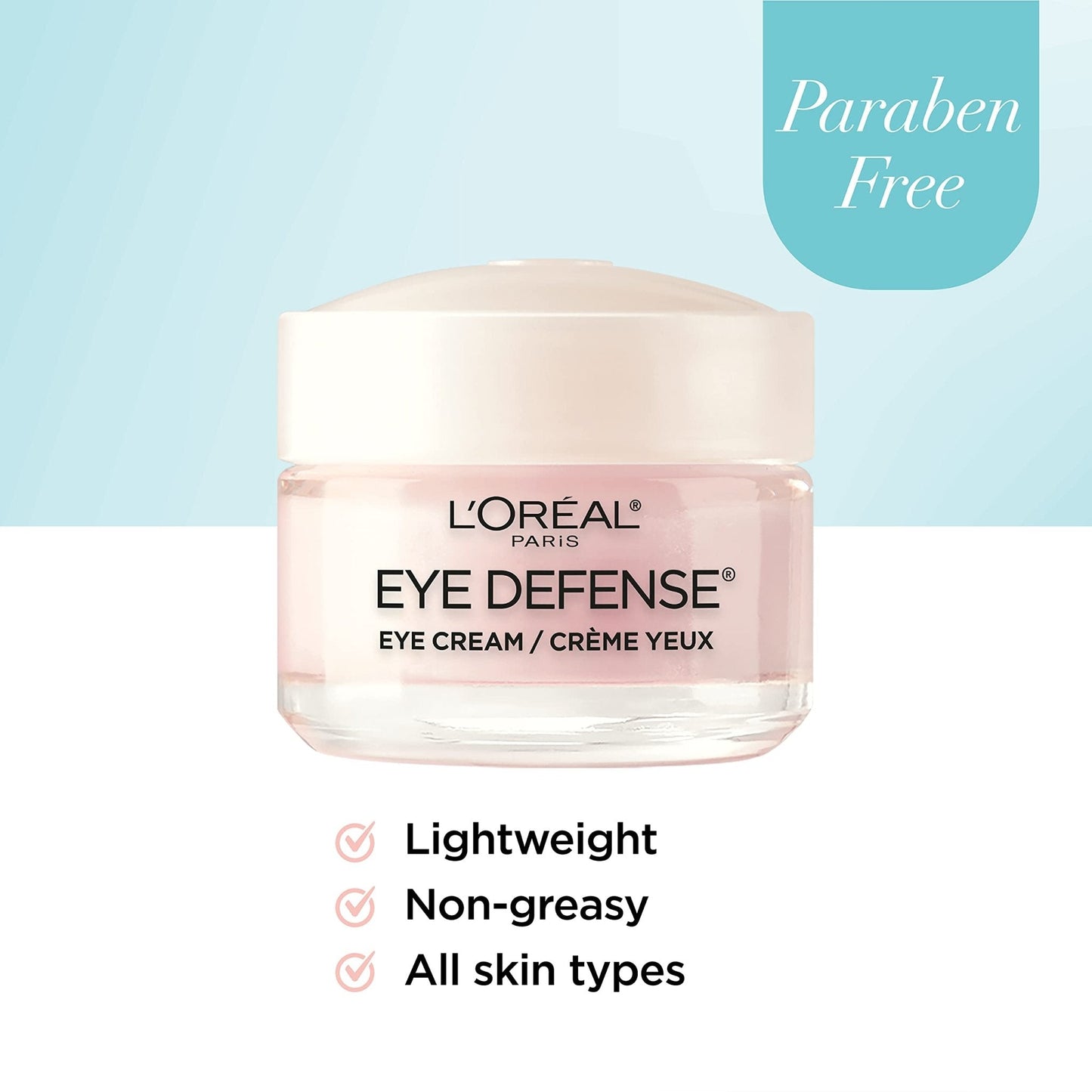 L'Oreal Paris Dermo-Expertise Eye Defense Eye Cream with Caffeine and Hyaluronic Acid 0.5 oz - PrimeBioHealth - canada supplements