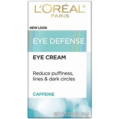 L'Oreal Paris Dermo-Expertise Eye Defense Eye Cream with Caffeine and Hyaluronic Acid 0.5 oz - PrimeBioHealth - canada supplements
