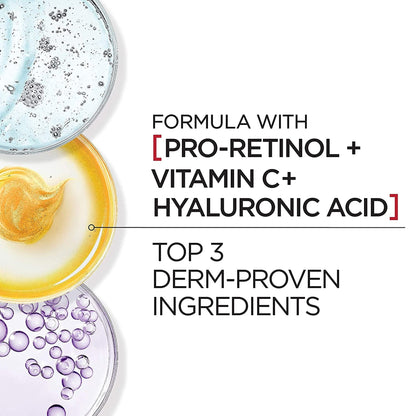 L'Oreal Paris Revitalift Triple Power Anti-Aging Eye Cream, Pro Retinol, Hyaluronic Acid & Vitamin C - PrimeBioHealth - canada supplements