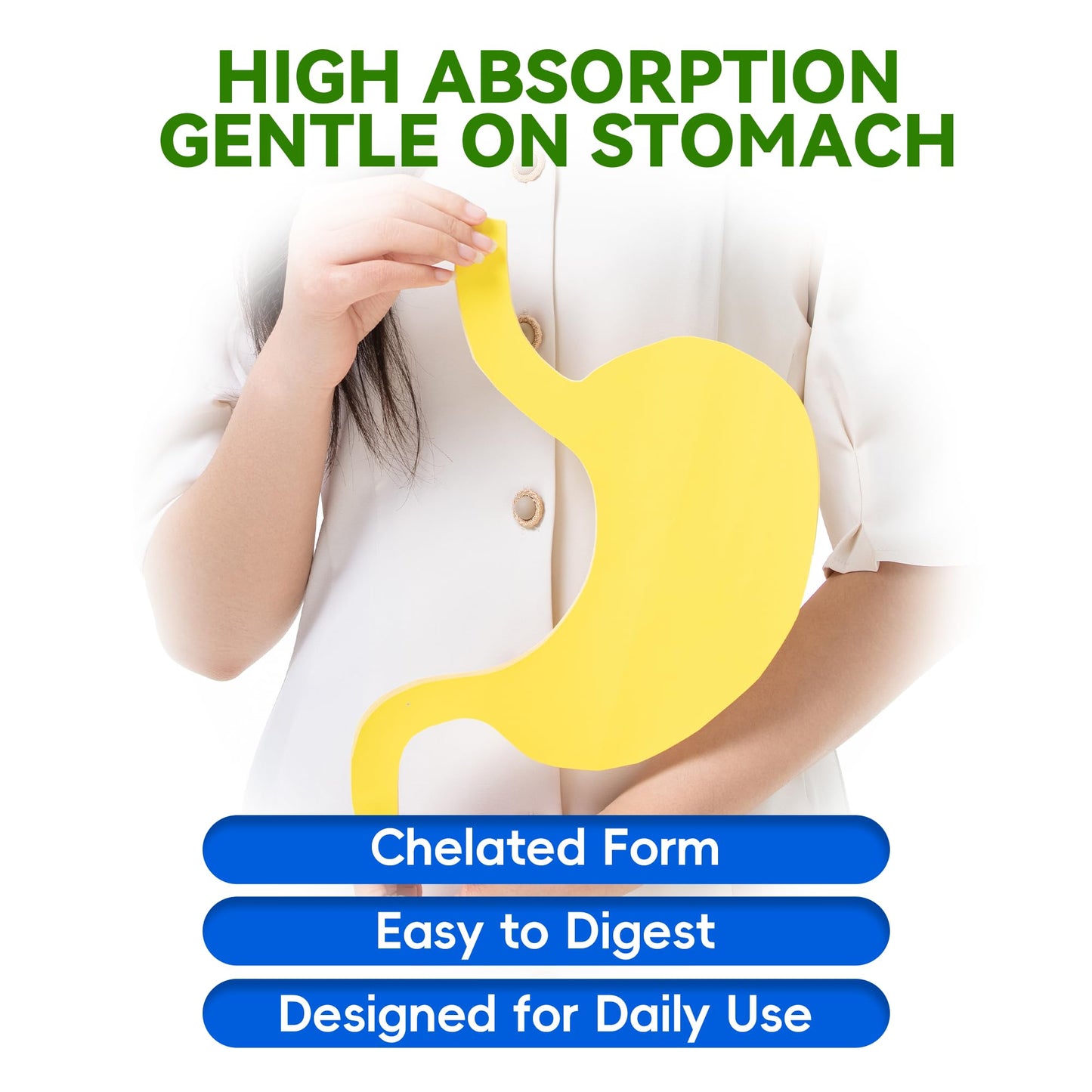 Magnesium Glycinate 400mg per Capsule – 240 Capsules – High Absorption Magnesium Supplement for Relaxation, Calmness & Muscle Support – Gentle on Stomach - PrimeBioHealth - canada supplements
