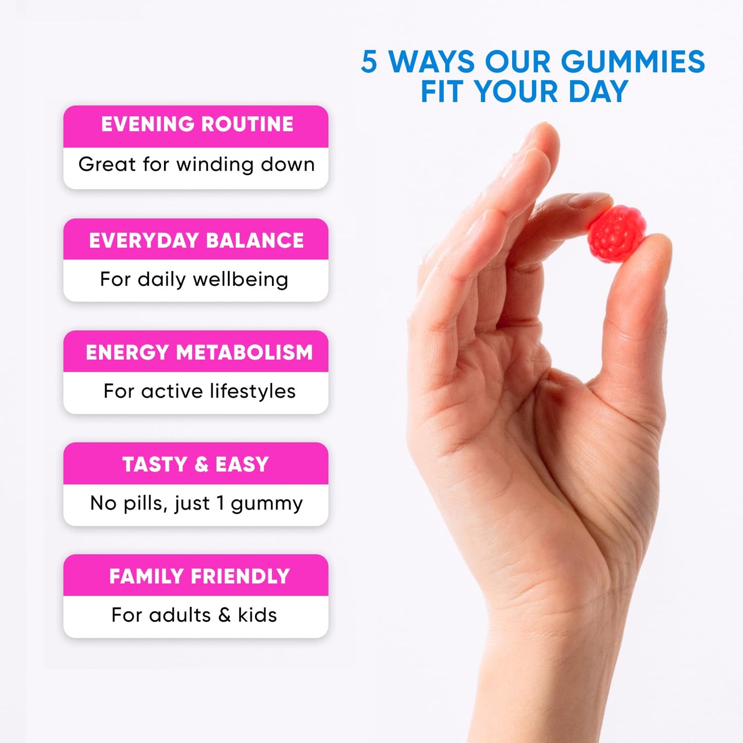 Magnesium Glycinate Gummies 400mg, High Absorption Magnesium Supplement for Women - PrimeBioHealth - canada supplements