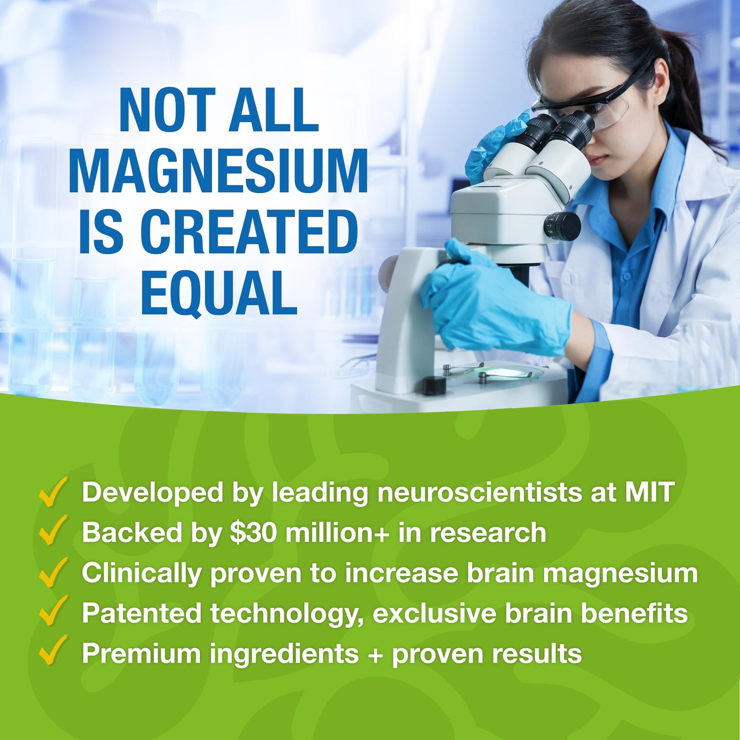Magtein - Magnesium L-Threonate Supplement, Memory, Focus, Sleep & Brain Health Formula for Men & Women, Cognitive Support for Adults - PrimeBioHealth - canada supplements