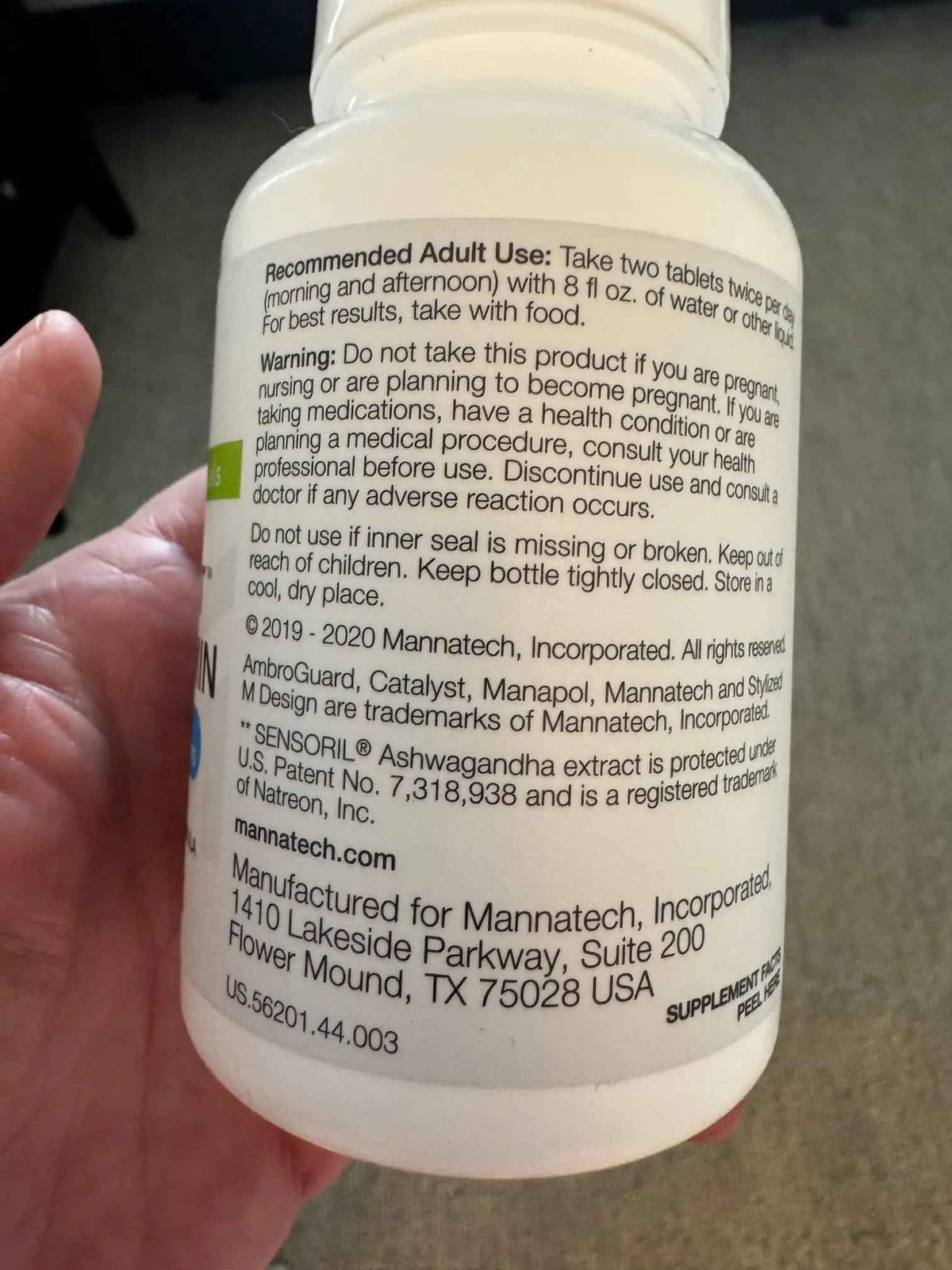 Mannatech Catalyst Multivitamin 120 Tablets, Maximize Your Multivitamin. Provides Antioxidants Vitamin A, Vitamin C, and Vitamin E