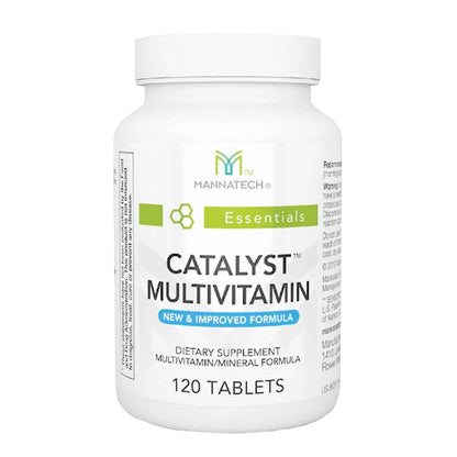 Mannatech Catalyst Multivitamin 120 Tablets, Maximize Your Multivitamin. Provides Antioxidants Vitamin A, Vitamin C, and Vitamin E