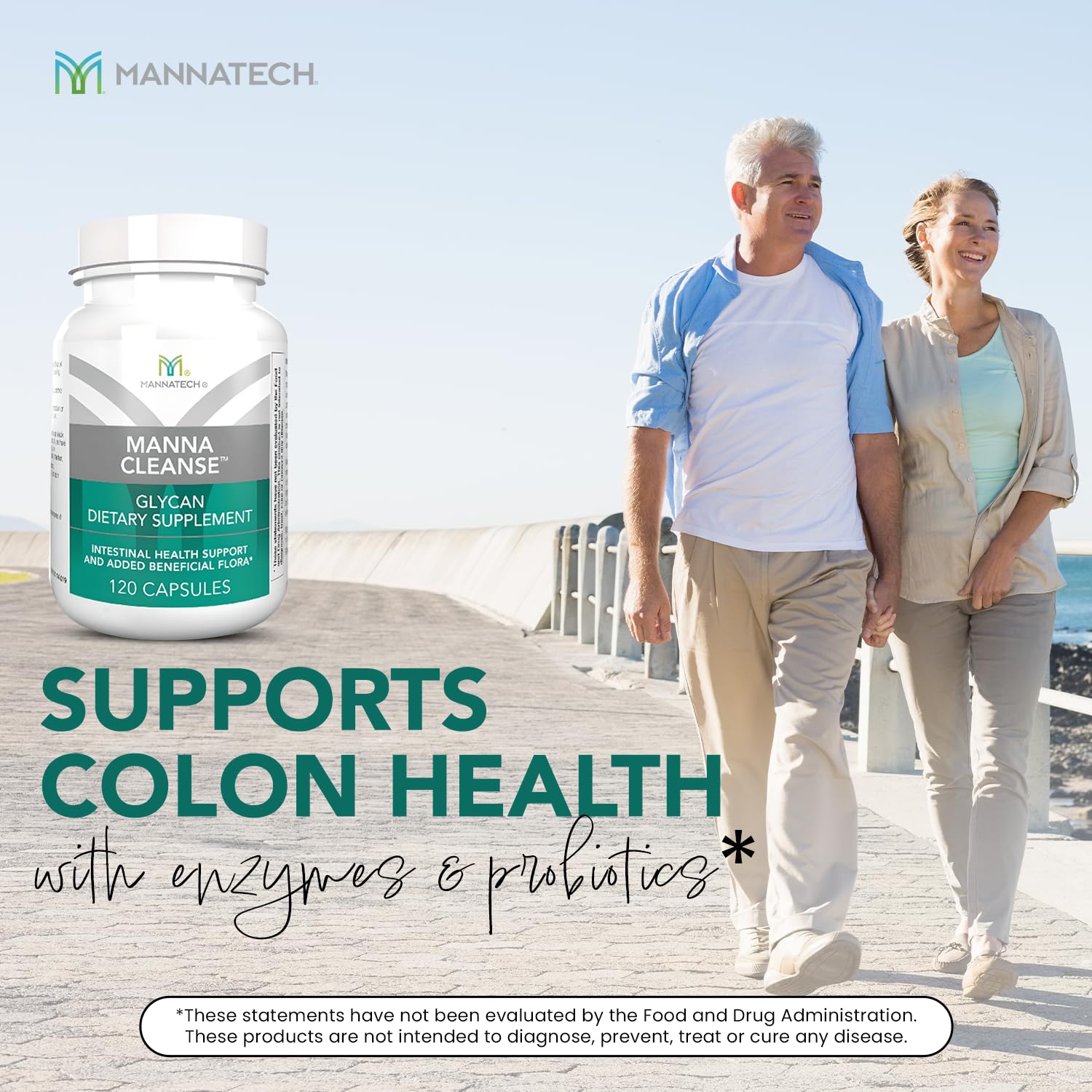 Mannatech Digestive Enzymes and Probiotics - Powered by Ambrotose Derived from The Aloe Vera Plant - Digestive and Colon Cleanser Helps Support Overall Gut Heath - PrimeBioHealth - canada supplements