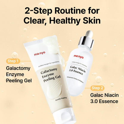 MANYO Galactomy Enzyme Peeling Gel, Face and Body Scrub, Dead Skin Remover, Blackhead Remover, Korean Exfoliating Gel - PrimeBioHealth - canada supplements