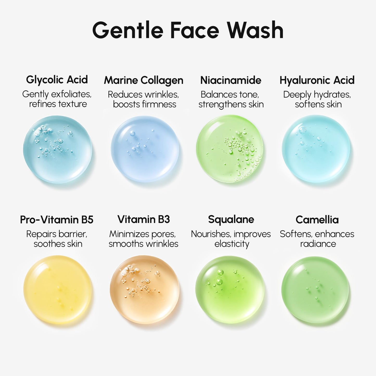 MAREE Face Exfoliator – Microdermabrasion Facial Scrub & Exfoliating Face Wash for Women – Collagen & Glycolic Acid – Gentle Scrub and Exfoliant - PrimeBioHealth - canada supplements