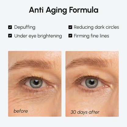 MAREE Under Eye Balm Stick Hydrating – Retinol Caffeine Under Eye Brightener Stick for Older Women – Collagen Undereye Cream - PrimeBioHealth - canada supplements