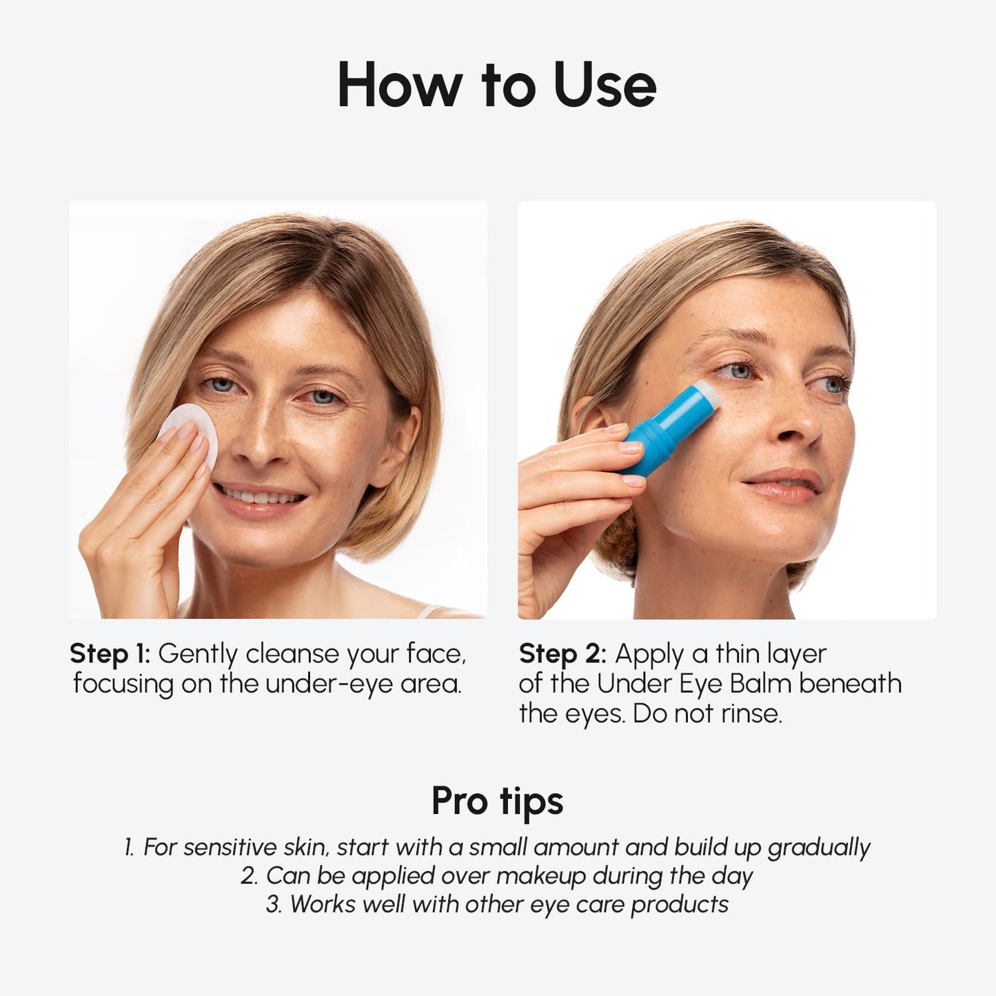 MAREE Under Eye Balm Stick Hydrating – Retinol Caffeine Under Eye Brightener Stick for Older Women – Collagen Undereye Cream - PrimeBioHealth - canada supplements