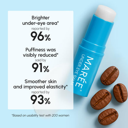 MAREE Under Eye Balm Stick Hydrating – Retinol Caffeine Under Eye Brightener Stick for Older Women – Collagen Undereye Cream - PrimeBioHealth - canada supplements