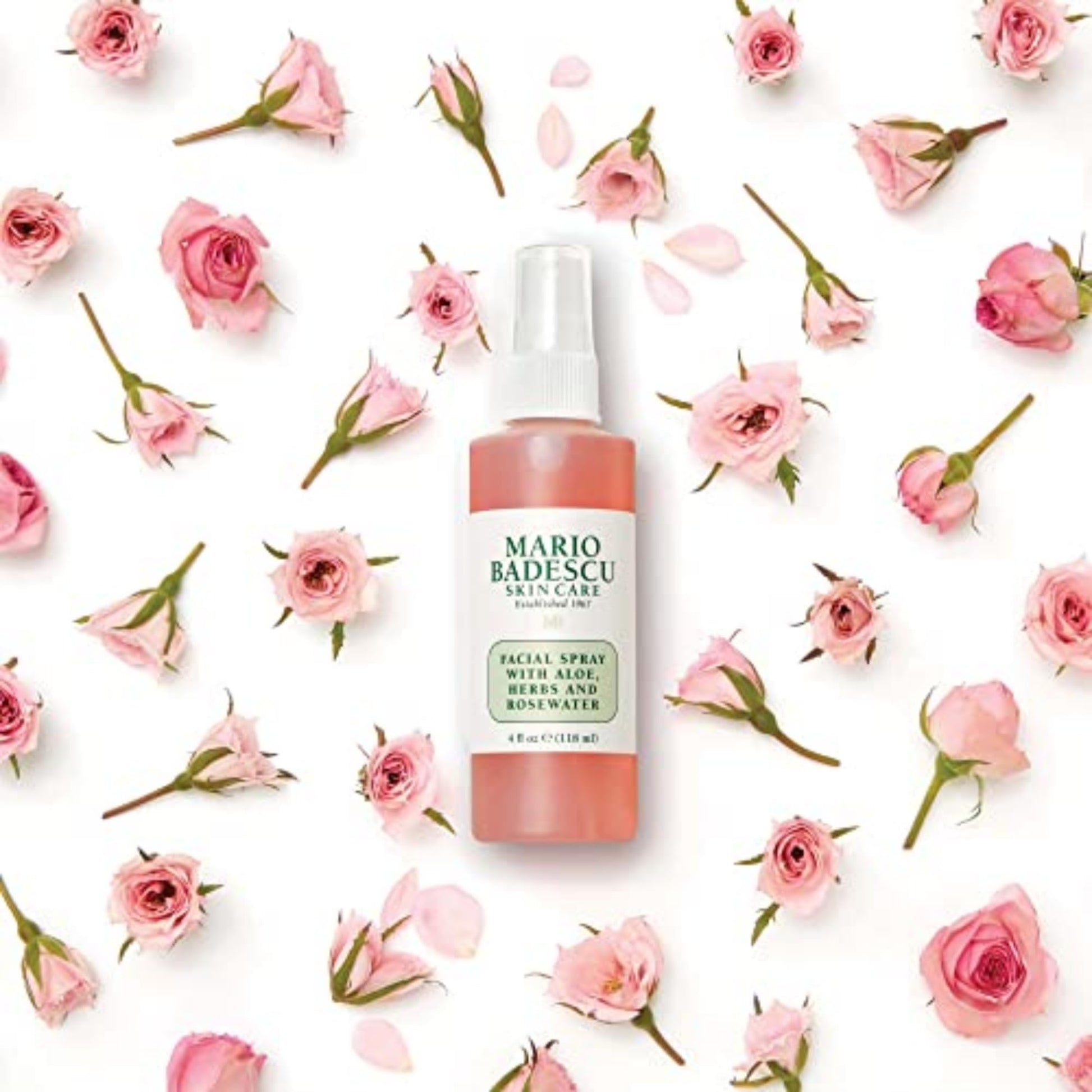 Mario Badescu Facial Spray with Aloe, Herbs and Rose Water for All Skin Types, Face Mist that Hydrates - PrimeBioHealth - canada supplements