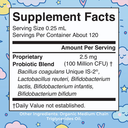 MaryRuth Organics USDA Organic Infant Liquid Probiotic Drops | Baby Essentials | Probiotics for Infants | Baby Probiotic Drops - PrimeBioHealth - canada supplements