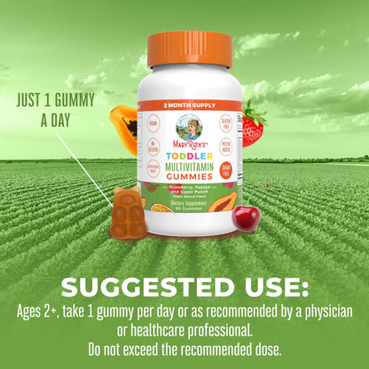 MARYRUTH'S Kids Vitamins | Multi | Sugar Free | 2 Month Supply | Kids Multivitamin Gummies for Ages 2+ | Vegan | Only 1 Gummy a Day | 60 Count - PrimeBioHealth - canada supplements