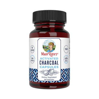 MARYRUTH'S Organics Activated Charcoal Capsules | Substance Adsorption | Derived from Coconut Shells | Vegan Capsules from Pine Trees - PrimeBioHealth - canada supplements