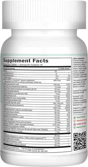 Maxi Health Chewable Multivitamin for Kids, Teens and Adults - Cherry Chewable Vitamins for Adults & Children