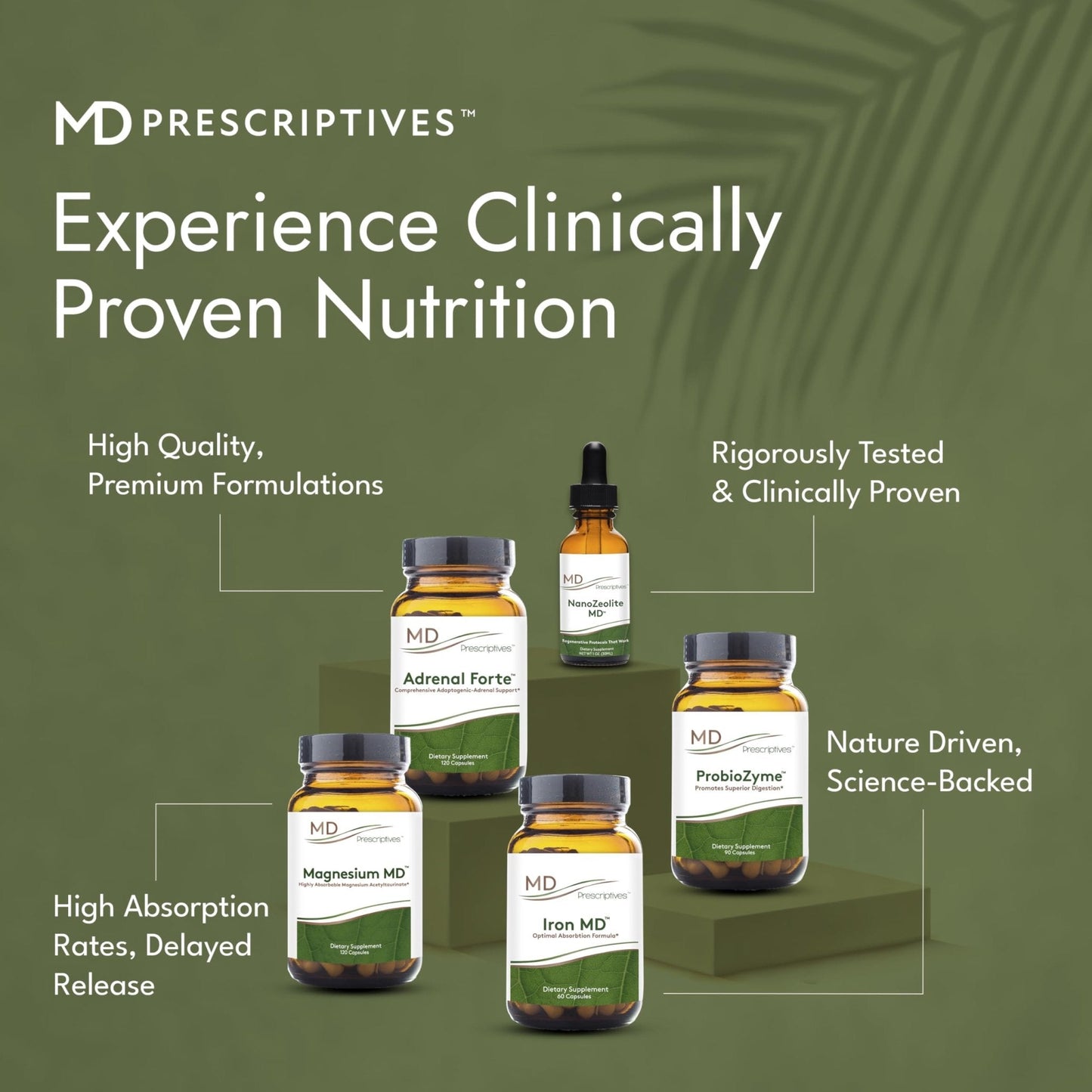 MD Prescriptives - ProbioZyme - Vegetarian Digestive Enzymes - Supplement for Digestive & Gut Health - 90 Capsules - PrimeBioHealth - canada supplements