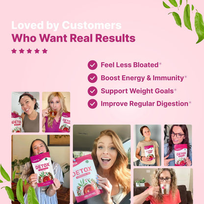 Menopause Daily Support (90 Capsules) + Lulutox Peach Herbal Tea 3-Pack (84 Servings) | Women’s Wellness Bundle for Daily Routine - PrimeBioHealth - canada supplements