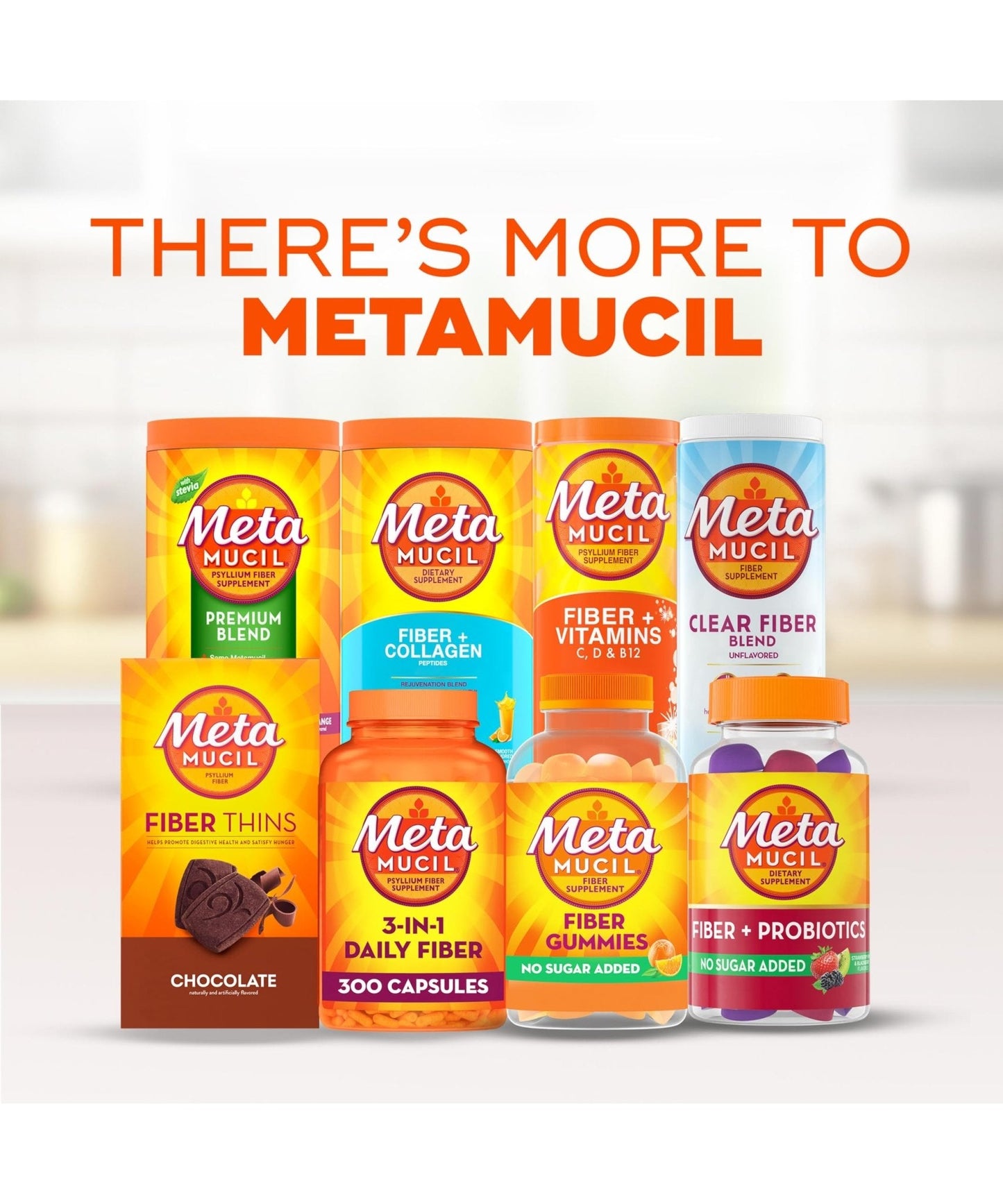 Metamucil Fiber Gummies for Adults, No Sugar Added Orange Flavor, 5g Prebiotic Plant Based Fiber Supplement Blend, 120 Count - PrimeBioHealth - canada supplements