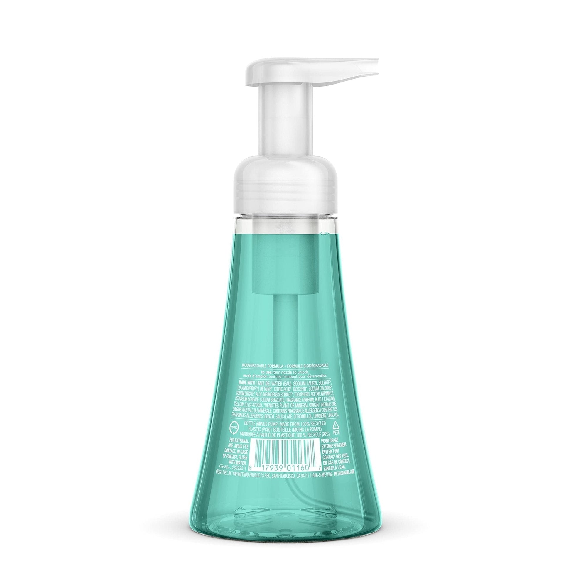 Method Foaming Hand Soap, Waterfall, Paraben and Phthalate Free, 10 Fl Oz (Pack of 1) - PrimeBioHealth - canada supplements