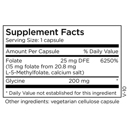 MethylPro 15mg L-Methylfolate (30 Capsules) - Professional Strength Active Methylfolate, 5-MTHF Supplement for Mood, Brain Health + Immune Support, - PrimeBioHealth - canada supplements