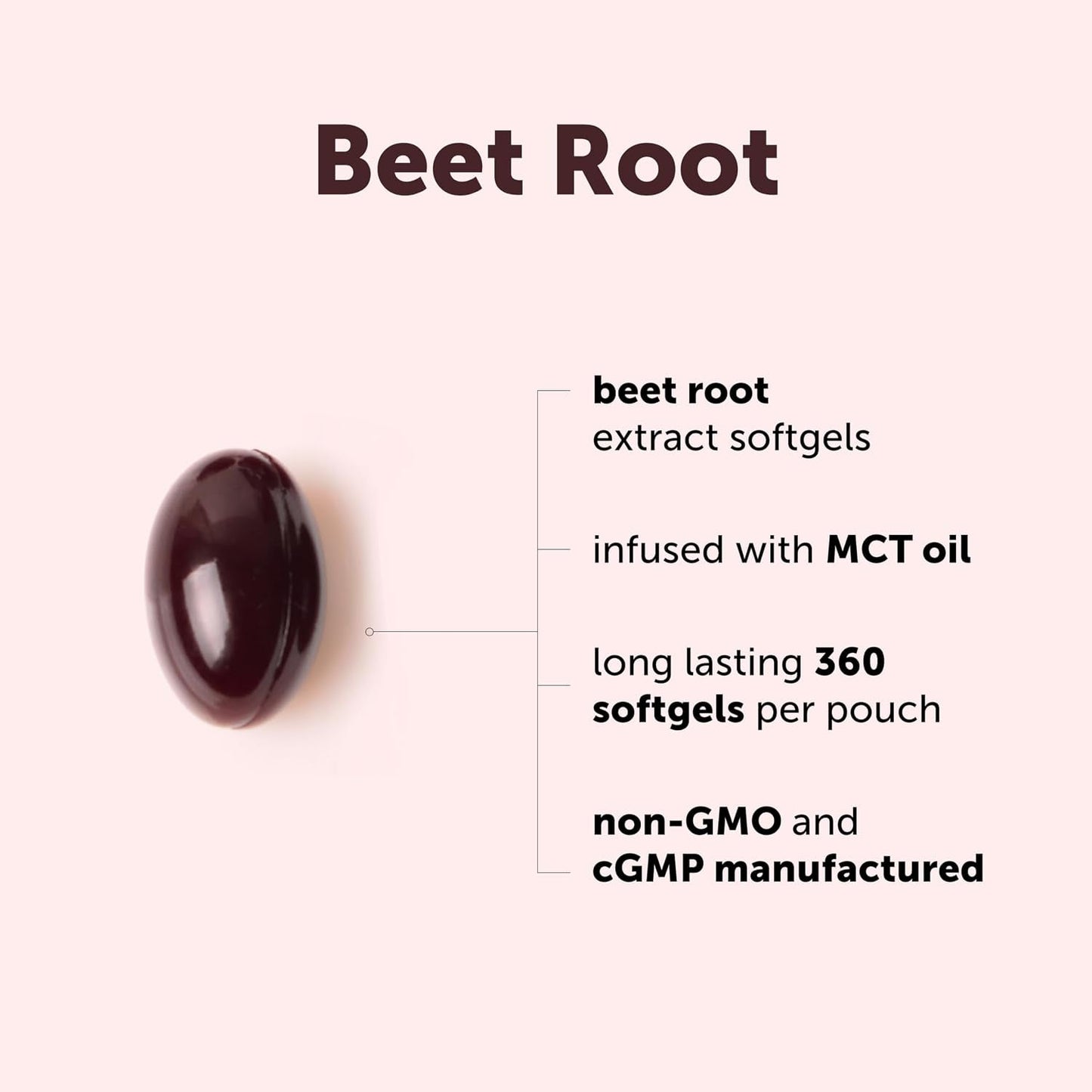 Micro Ingredients Beet Root Extract, 360 Softgels with MCT Oil | Natural Beet Root Source | Beetroot Supplements | Non-GMO - PrimeBioHealth - canada supplements
