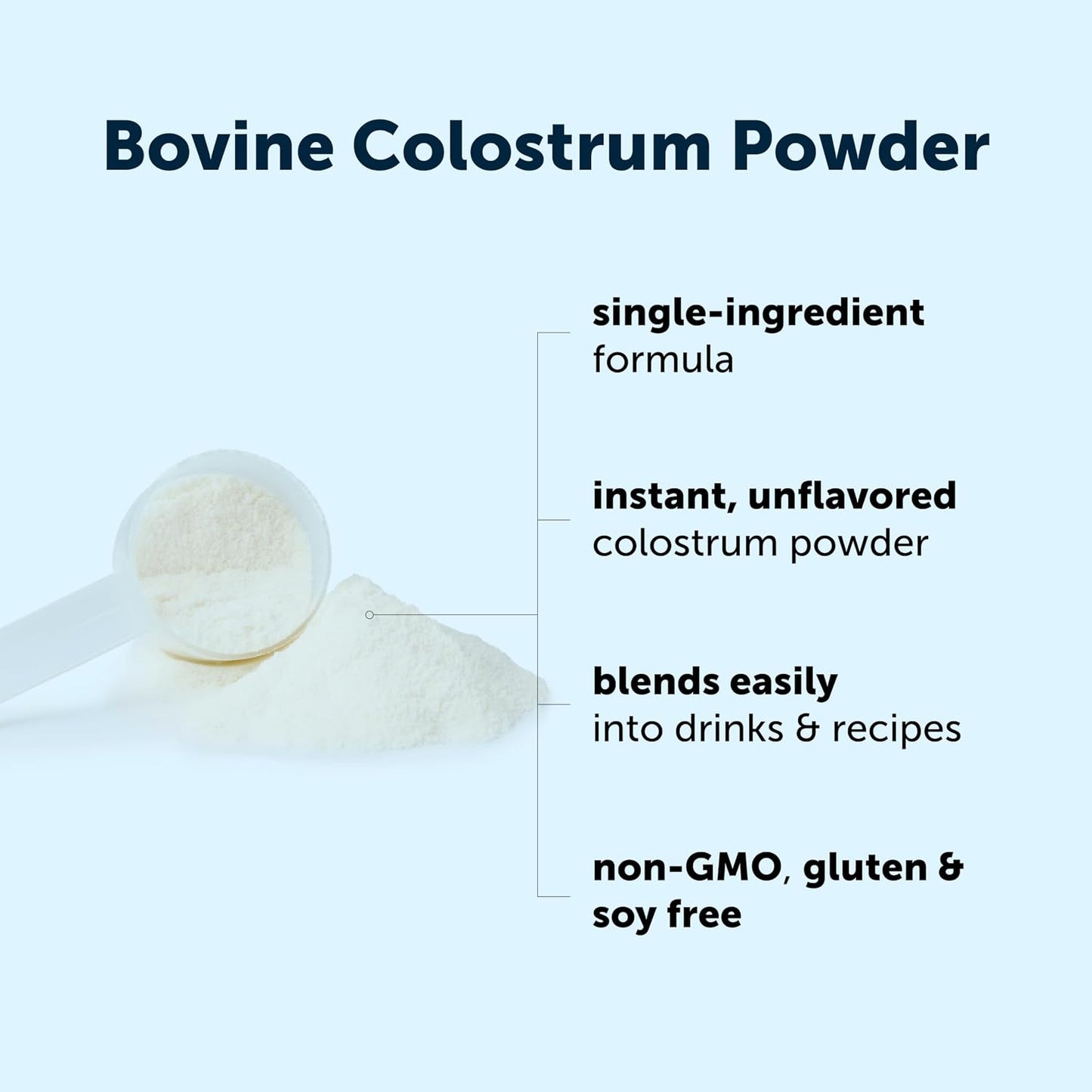 Micro Ingredients Bovine Colostrum Powder, 8 oz | Colostrum Supplement for Women & Men | Unflavored & Instant Dissolve | Non-GMO, Gluten-Free - PrimeBioHealth - canada supplements