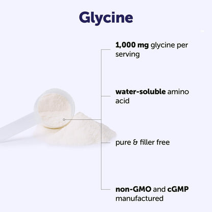 Micro Ingredients Glycine Powder, 1KG (2.2 Pounds), Glycine 1000mg Per Serving, Water Soluble and Product of USA - PrimeBioHealth - canada supplements