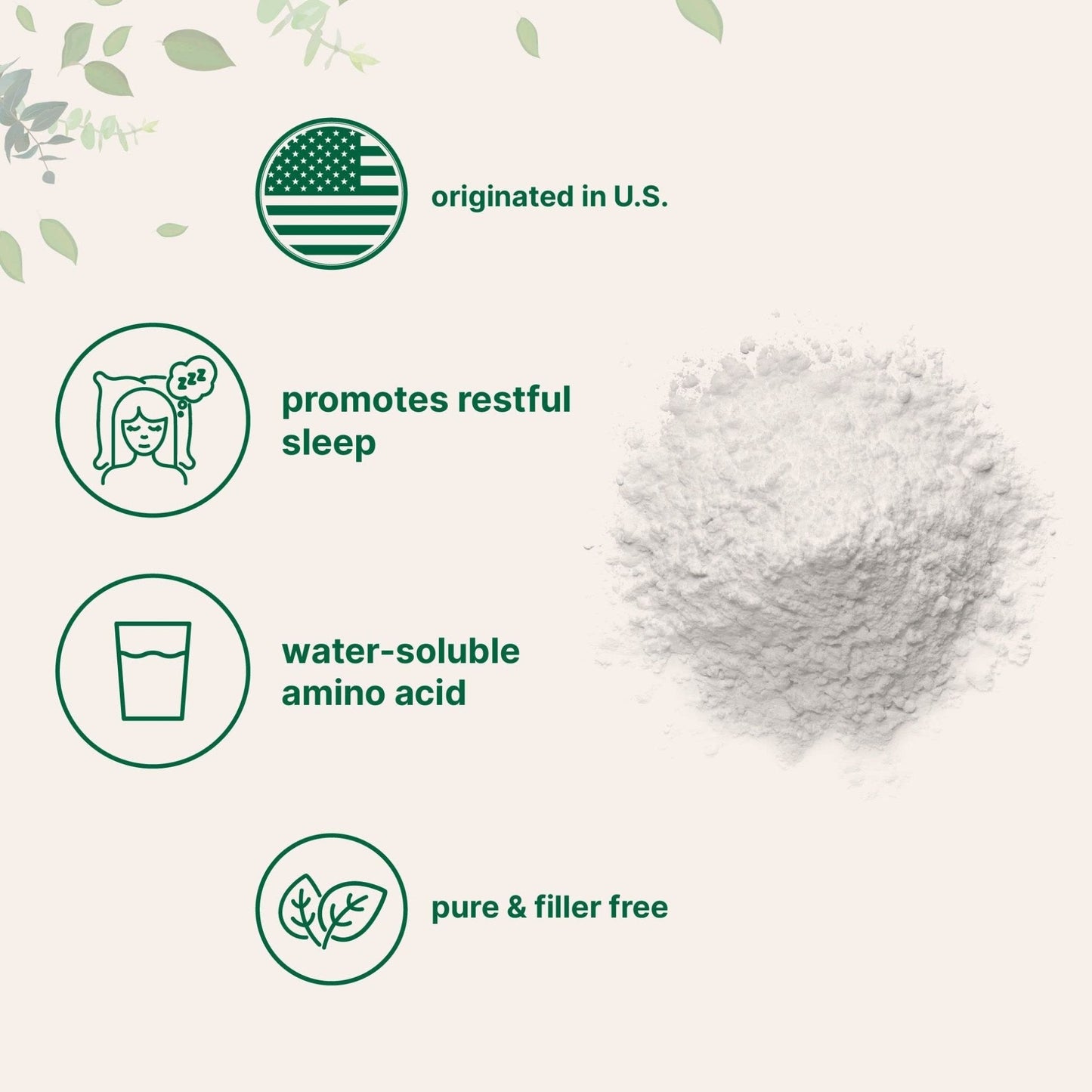 Micro Ingredients Glycine Powder, 1KG (2.2 Pounds), Glycine 1000mg Per Serving, Water Soluble and Products of USA - PrimeBioHealth - canada supplements