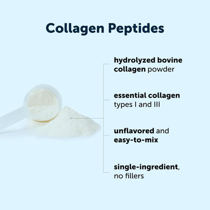 Micro Ingredients Hydrolyzed Collagen Peptides Powder, 1 lb | Type I & III Collagen for Women & Men | Unflavored Bovine Collagen Protein | Easy Dissolve, Paleo, Non-GMO - PrimeBioHealth - canada supplements