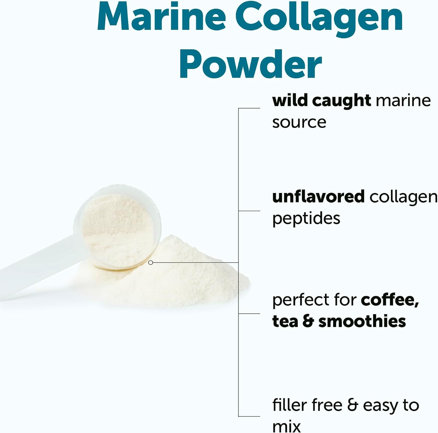 Micro Ingredients Marine Collagen Protein Powder, 1 Pound | Wild Caught Fish Source | Hydrolyzed Peptides | Unflavored, Keto, & Paleo Friendly | Easy to Mix, Non-GMO - PrimeBioHealth - canada supplements