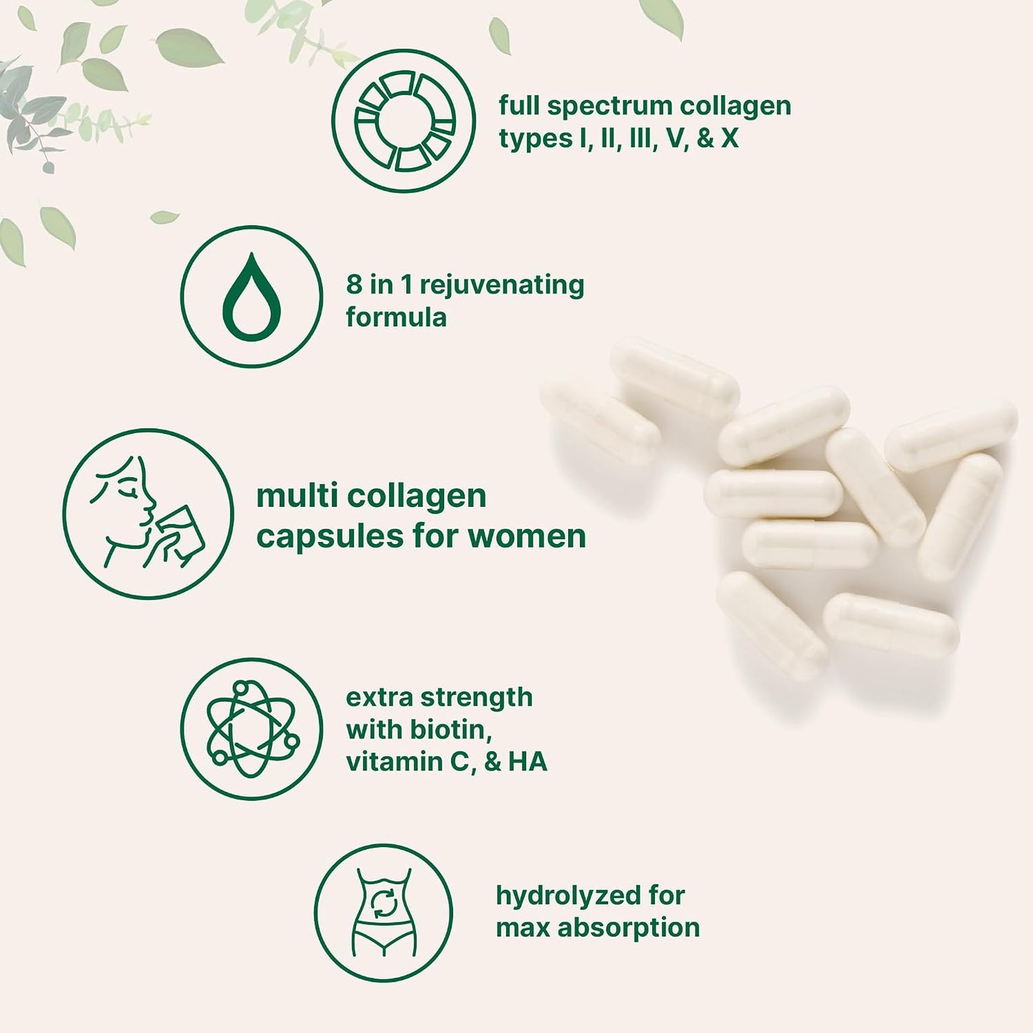 Micro Ingredients Multi Collagen Complex & Vegan Omega 3 Algae Oil Supplement Bundle 2 Pack | Grass-Fed Collagen Peptides | Omega-3 Full Spectrum Alternative to Fish Oil - PrimeBioHealth - canada supplements