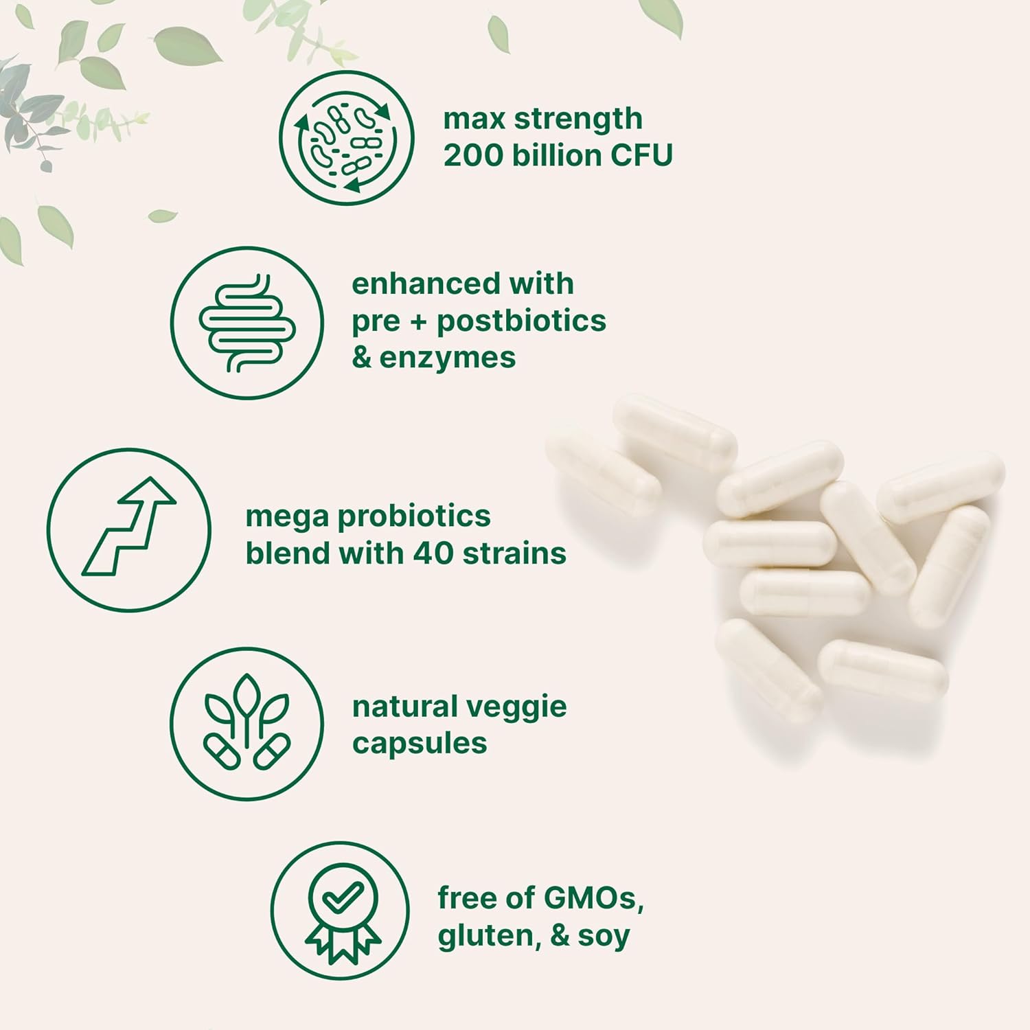 Micro Ingredients Omega-3 Fish Oil 4,200mg Softgels & Mega Probiotics 200 Billion CFU Veggie Capsules | 2 Pack Bundle | Wild-Caught, Burpless, Lemon Flavor | 40 Strains + Inulin, Acacia, & Bromelai - PrimeBioHealth - canada supplements