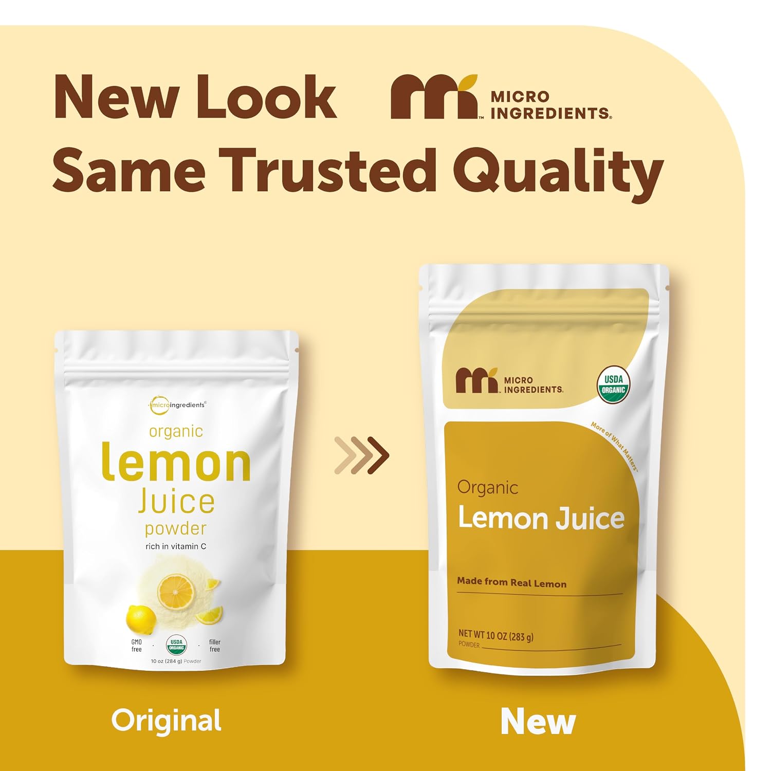 Micro Ingredients Organic Lemon Juice Powder, 10 Ounce | Natural Fruit Flavor | Made from Real Lemon | No Sugar & Additives | Great for Drinks, Smoothie & Beverages | Non-Gmo & Vegan Friendly - PrimeBioHealth - canada supplements