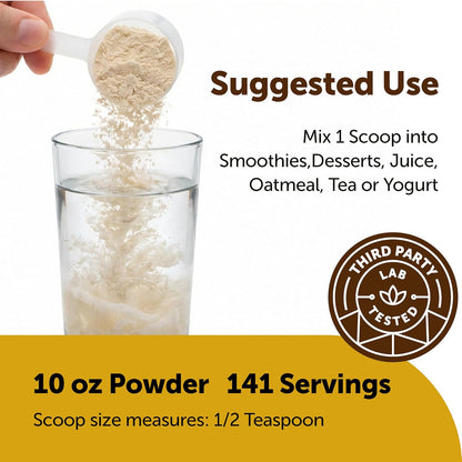 Micro Ingredients Organic Lemon Juice Powder, 10 Ounce | Natural Fruit Flavor | Made from Real Lemon | No Sugar & Additives | Great for Drinks, Smoothie & Beverages | Non-Gmo & Vegan Friendly - PrimeBioHealth - canada supplements