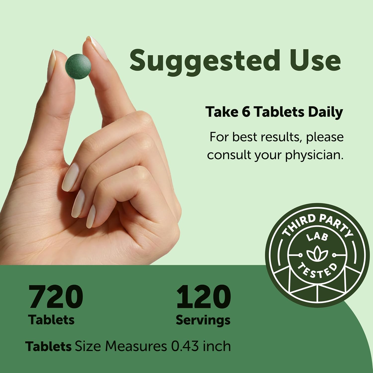 Micro Ingredients Organic Spirulina Chlorella Tablets, 720 Count | 4 Month Supply | 50/50 Algae Blend | Broken Cell Wall | Non-GMO, Filler Free - PrimeBioHealth - canada supplements