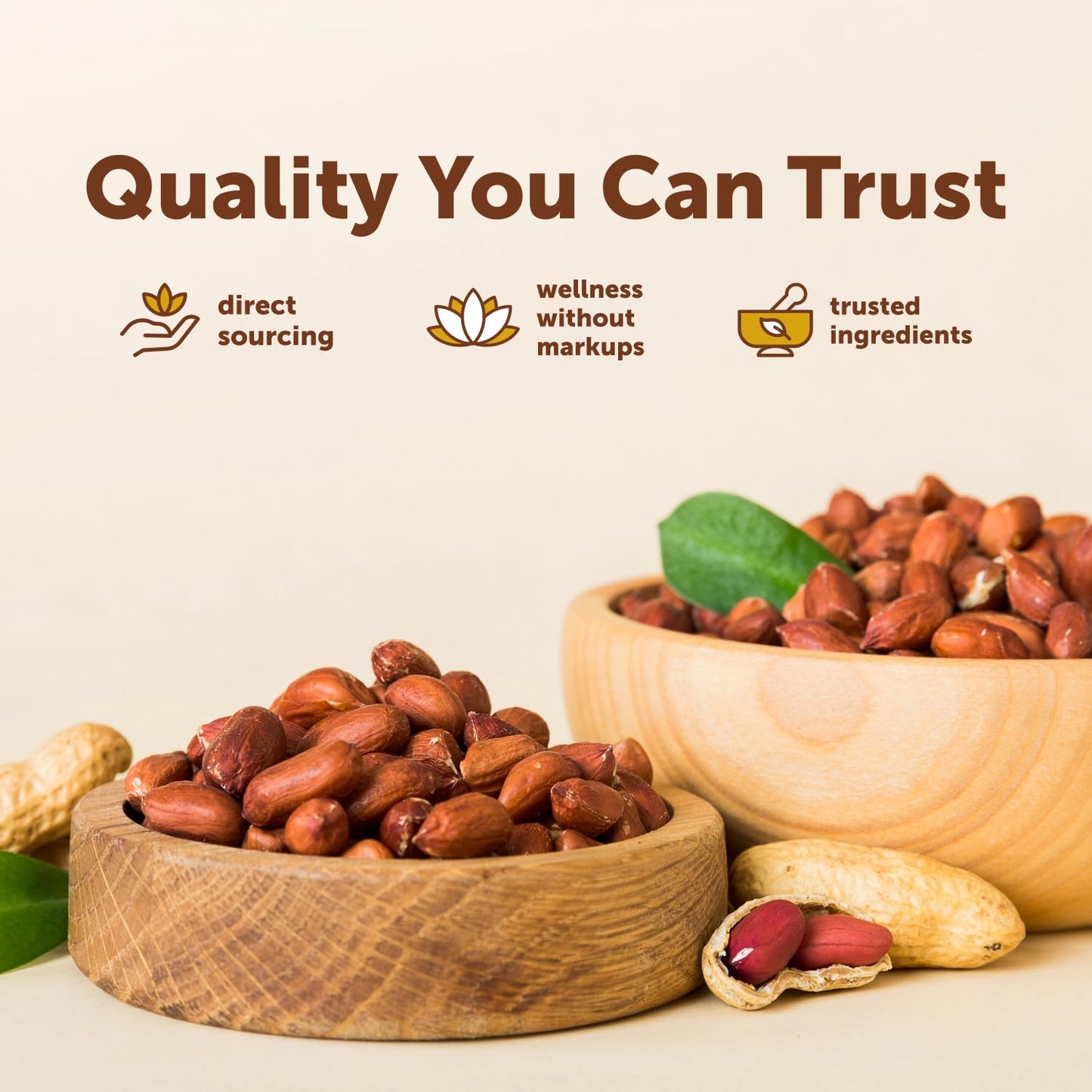 Micro Ingredients Pure Peanut Butter Powder, 4 lb | Made from Fresh Roasted Peanuts | No Added Sugar or Salt | 10g Plant-Based Protein 10% DV, 88% Less Fat | 107 Servings | Non GMO - PrimeBioHealth - canada supplements
