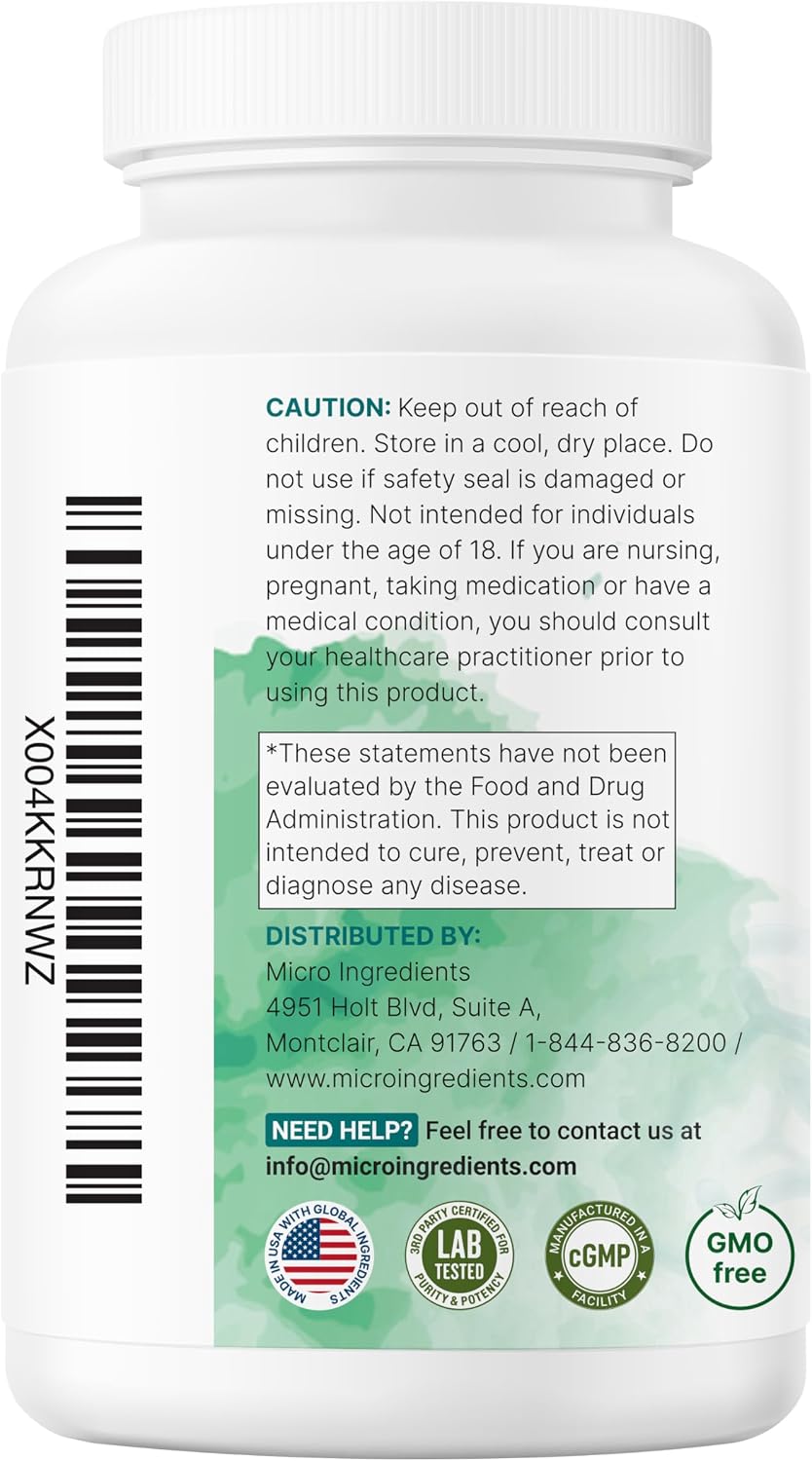 Micro Ingredients Super Enzymes with Prebiotics & Probiotics, 240 Veggie Capsules | Digestive Enzymes for Women & Men | Probiotic, Bromelain, Psyllium Husk & More | Immune & Gut Health Support* - PrimeBioHealth - canada supplements