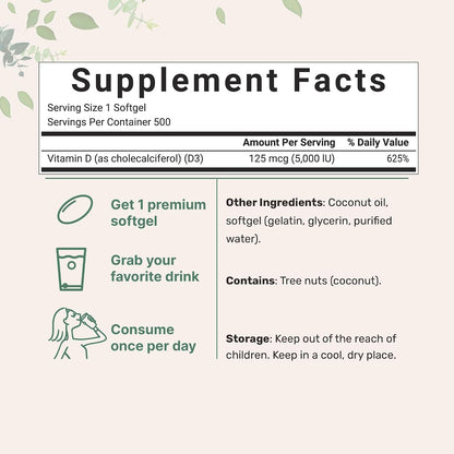 Micro Ingredients Super Vitamin K Complex (K2 MK7 + MK4 & K1) & Vitamin D3 5,000 IU Bundle Pack | Easily Absorbed K Vitamins, Active Menaquinone Complex | Vitamin D as Cholecalciferol - PrimeBioHealth - canada supplements