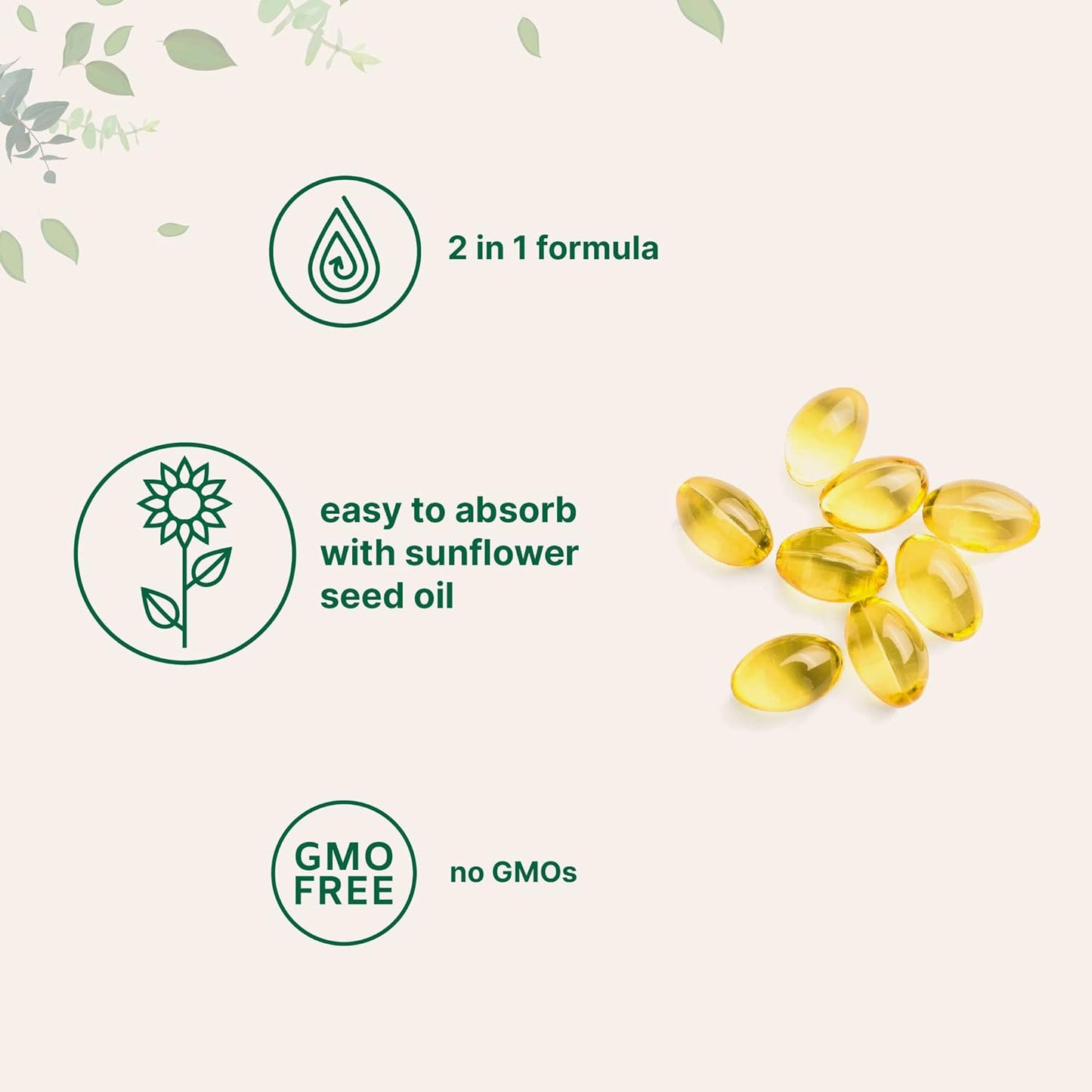 Micro Ingredients Vitamin D3 5,000iu + K2 100mcg Softgels & Pure Triple Magnesium Complex 400mg Capsules | 2 Pack Bundle | Essential D & K Sunshine Vitamins | Glycinate, Malate, & Taurate Forms - PrimeBioHealth - canada supplements