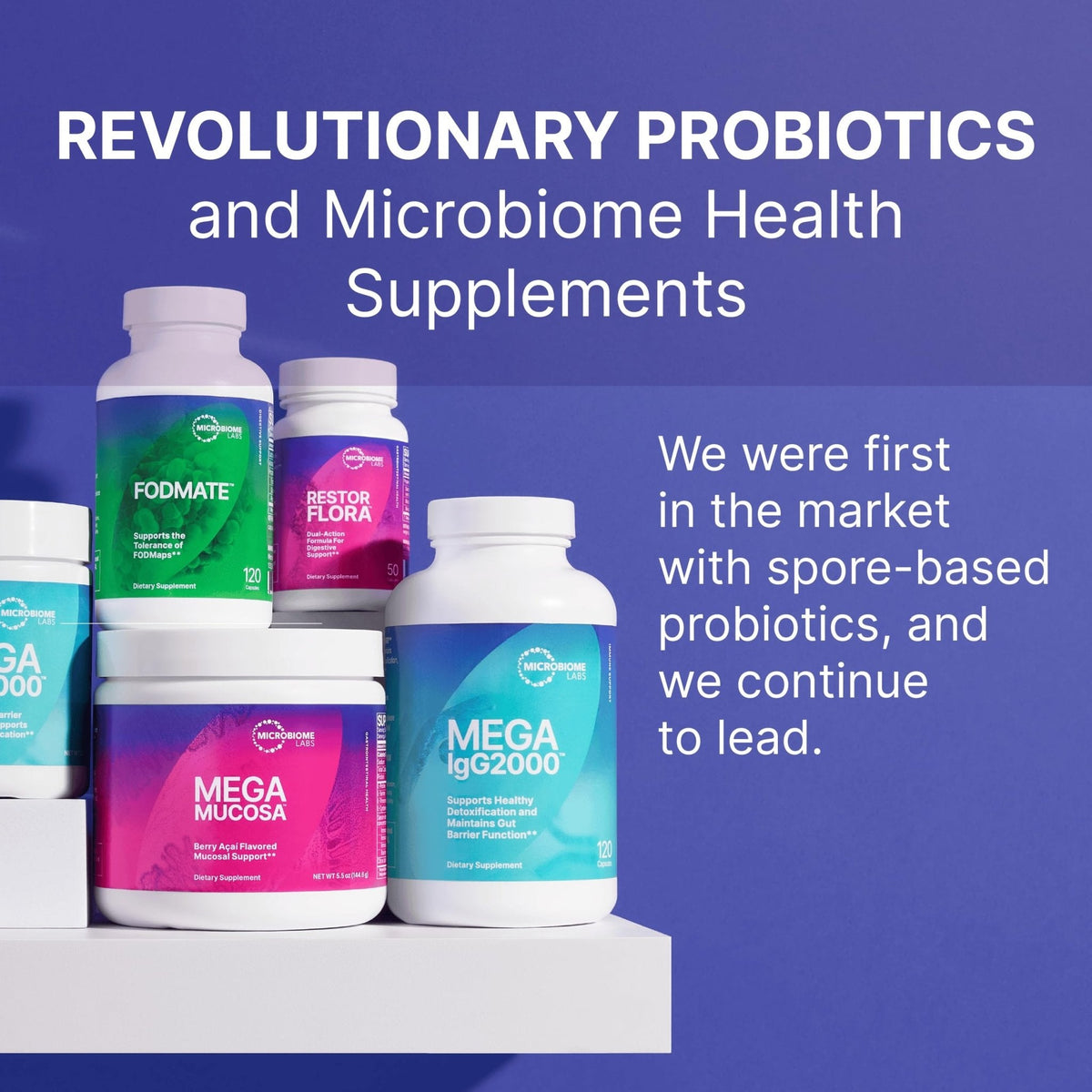 Microbiome Labs MegaPre Prebiotic Fiber Powder for Women, Men & Kids - Pineapple Orange Guava Prebiotic Fiber Supplement Powder with Clinically Tested Oligosaccharides - PrimeBioHealth - canada supplements